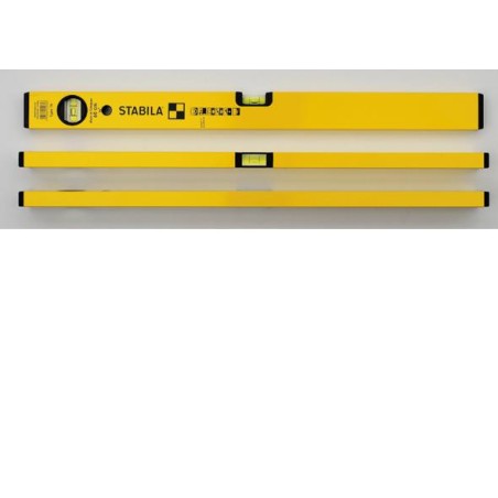 Stabila Wasserwaage Typ 70, 180 cm, gelb, 02291