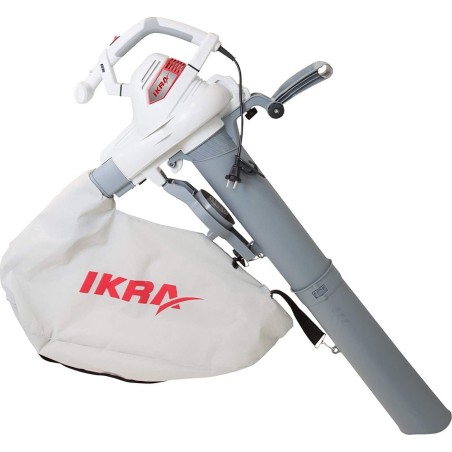 Ikra Mogatec IKRA ILS3000E Elektrischer Garten-Laubsauger und -bläser PREMIUM OB-IKRILS3000E EWIMAX – OFFIZIELLER VERTRIEB