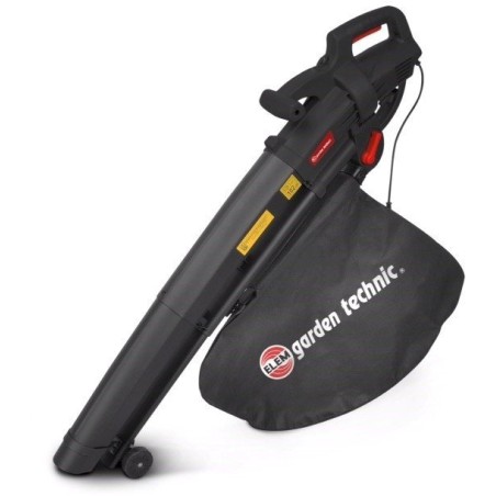 Elektrisches Laubgebläse mit Pumpe ELEM, 3000 W, 270 km/h, 13,2 m³/min, 35 l