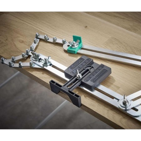 Wolfcraft Klappbare Schablone für die Treppenreparatur