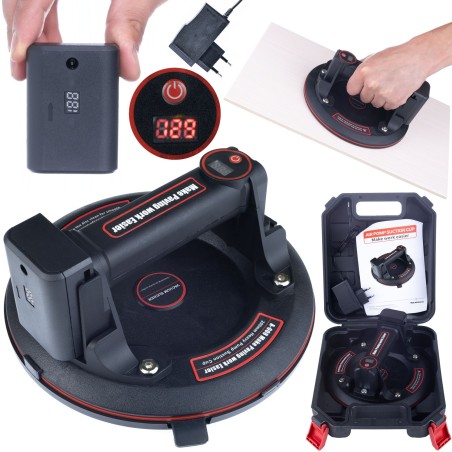 ELEKTRISCHER AKKU-VAKUUM-SAUGNAPF ZUM FESTHALTEN VON FLIESEN, KERAMIKFLIESEN UND GLAS