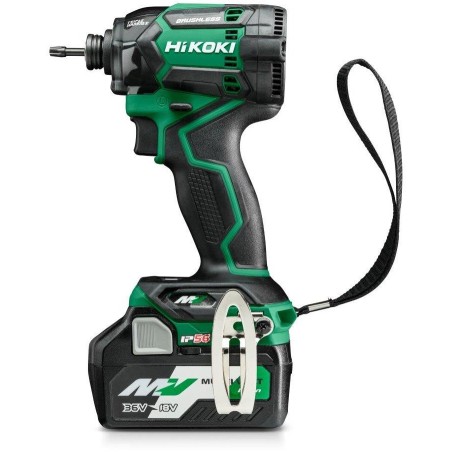 HIKOKI. Schlagschrauber 36 V WH36DC WRZ 215 Nm 2x2,5 Ah MV BL IP56 HSC