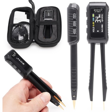 Messgerät Präzisions-Messpinzette für SMD-Platinen Multimeter ZOYI ZT-MD1