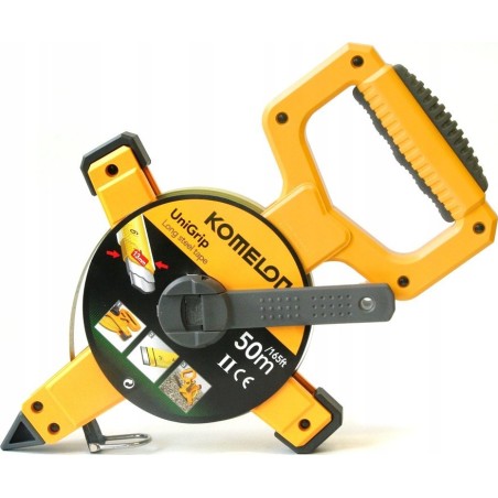 Ermenrich Metall-Maßband UNI GRIP 50 m