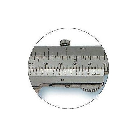 Format: TWIN-Taschenmessschieber (Feststellschraube + Schieberarretierung) Format