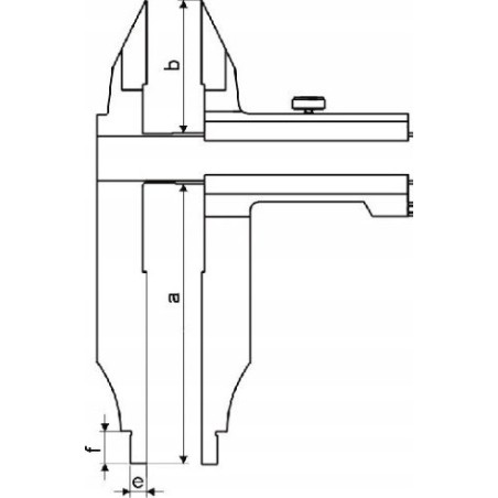 Gimex Messschieber  250 MADD 0,05  10 Backen 80 Leicht