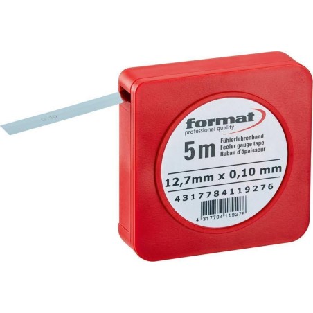 Format Spaltmessgerät, Edelstahlband, 0,01 mm, FORMAT