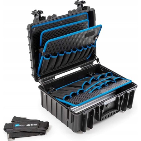 Werkzeugkoffer B&W International 117.17 P JET5000, schwarz, neu