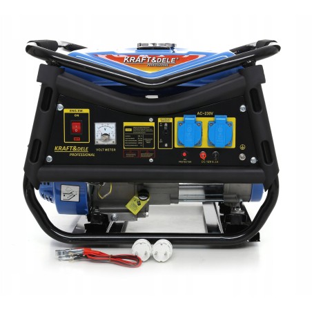 Tragbarer einphasiger Stromgenerator 230 V/12 V, 3000 W, 7 PS, Kraft&Dele