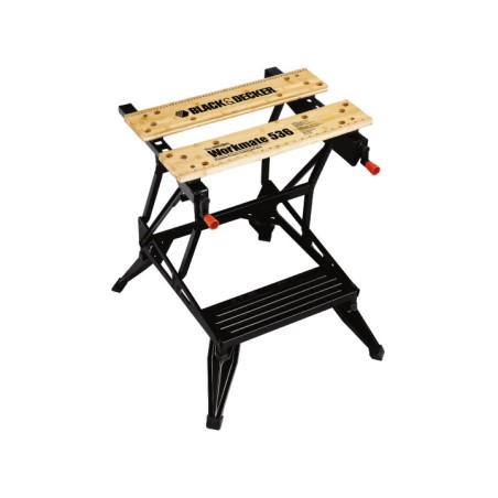 Black&Decker Workmate-Werkbank mit 2 Arbeitshöhen WM536