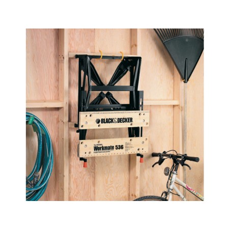 Black&Decker Workmate-Werkbank mit 2 Arbeitshöhen WM536