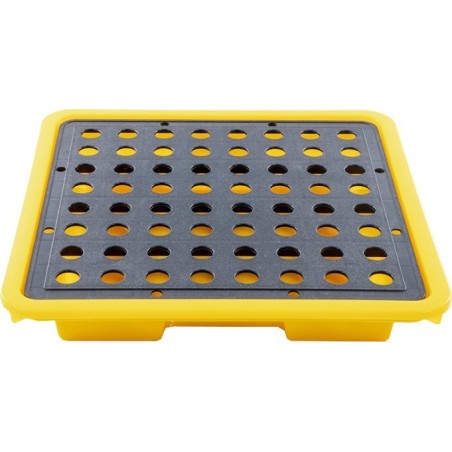 R&B Auffangwanne mit Gitterrost, Fassungsvermögen 4 l, Abmessungen 335 x 335 x 60 mm