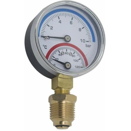 Industrielles Bimetall-Thermometer, Modell R52, radial