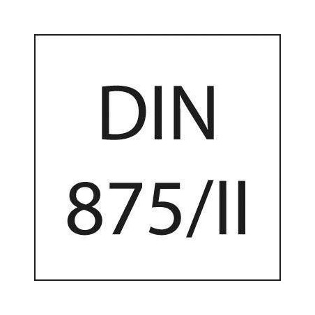 Format: Professioneller Winkel mit Fuß nach DIN 875 / II Format