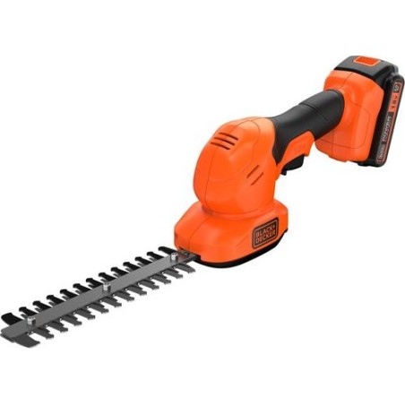 Black&Decker Akku-Heckenschere BCSS18D1-QW, 20 cm