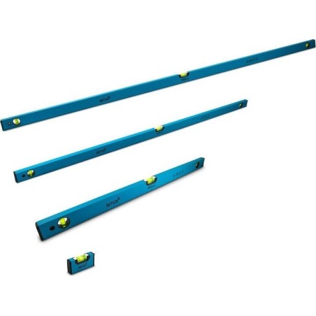 Bituxx Set robuster Wasserwaagen Magnetische Wasserwaagen 10 / 80 / 150 / 180 cm Set