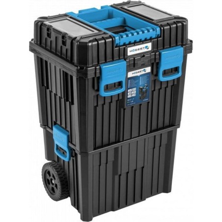 Högert Technik Werkzeugkasten auf Rollen Ht7G081