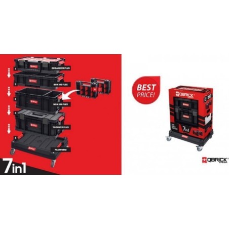 Qbrick SET QBRICK SYSTEM TWO TRANSPORT 7IN1 (1 STÜCK)