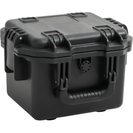 vidaXL vidaXL Werkzeugkoffer im Flugkoffer-Design, schwarz, 30 x 24,5 x 20 cm, PP