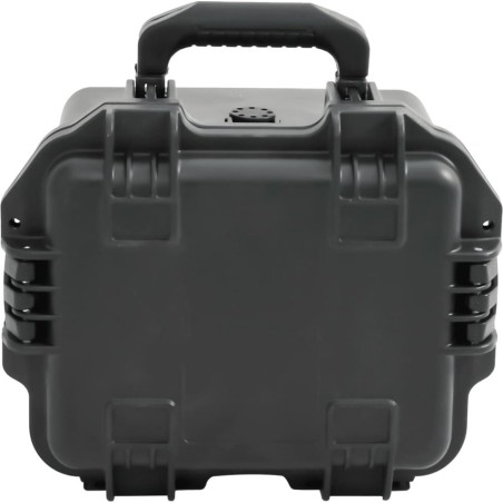 vidaXL vidaXL Werkzeugkoffer im Flugkoffer-Design, schwarz, 30 x 24,5 x 20 cm, PP