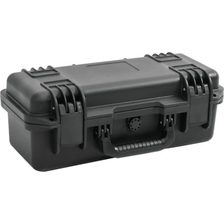 vidaXL Werkzeugkoffer im Flugzeugdesign, schwarz, 46,5 x 21,5 x 17,5 cm, PP