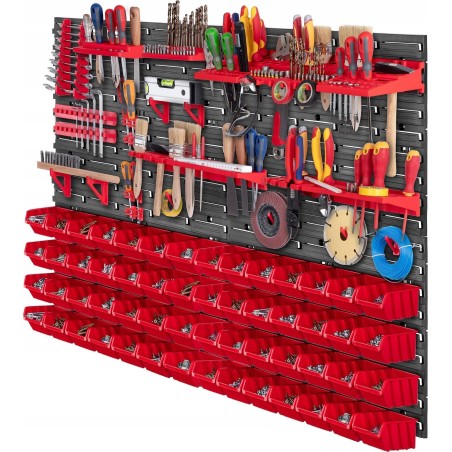 Kadax KADAX Werkzeugtafel Wand 116 x 78 cm, 81 Teile