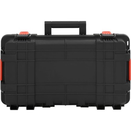 vidaXL vidaXL Werkzeugkoffer im Flugkoffer-Design, schwarz, 56,5 x 34 x 16 cm, PP