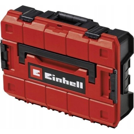 Einhell Einhell Systemkoffer E-Case SF inkl. Trennwände, Werkzeugkasten (schwarz/rot, mit Trennwänden)