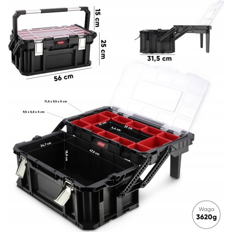 Kadax Keter Werkzeugkoffer Organizer-Box