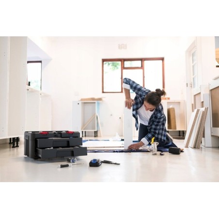 Kadax Keter Werkzeugkasten mit Schubladen, 37 l