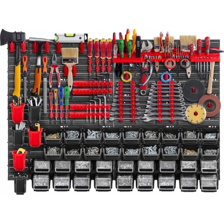 Kadax KADAX Werkzeugtafel Wand 116 x 78 cm, 83 Teile