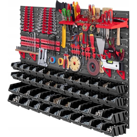Kadax KADAX Werkzeugtafel Wand 116 x 78 cm, 89 Teile