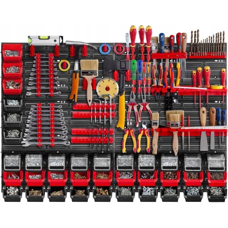 Kadax KADAX Werkzeugtafel Wand 116 x 78 cm, 80 Teile