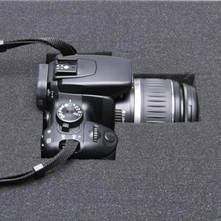 AllIT Koffer mit Schaumstoffeinlage – 445 x 370 x 145 mm