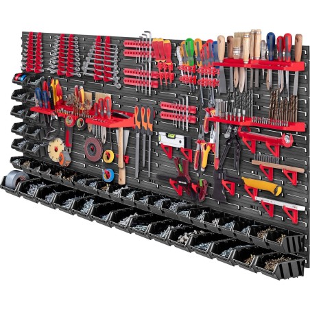 Kadax KADAX Werkzeugtafel Wand 174 x 78 cm, 110 Teile