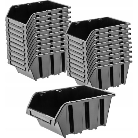 Kadax Aufbewahrungsbehälter für Katzentoiletten 290 x 200 mm, 20 Stück