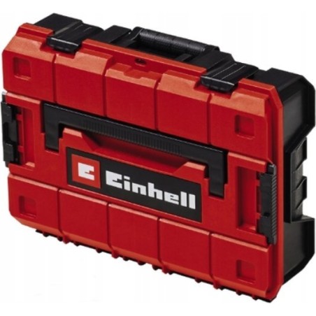 Einhell Einhell Systemkoffer E-Case SF inkl. Gitterschaum, Werkzeugkasten (schwarz/rot, mit Gitterschaumeinsatz)