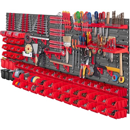 Kadax KADAX Werkzeugtafel Wand 174 x 78 cm, 150 Teile