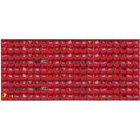 Kadax KADAX Werkzeugtafel Wand 174 x 78 cm, 189 Teile