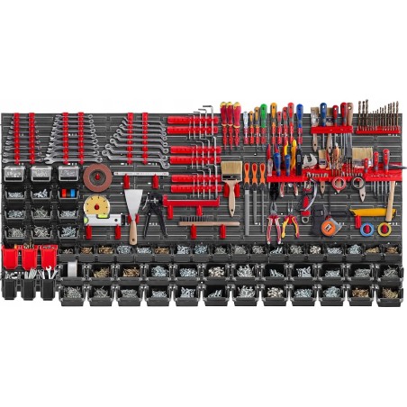 Kadax KADAX Werkzeugtafel Wand 174 x 78 cm, 150 Teile