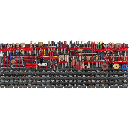Kadax KADAX Werkzeugtafel Wand 232 x 78 cm, 162 Teile