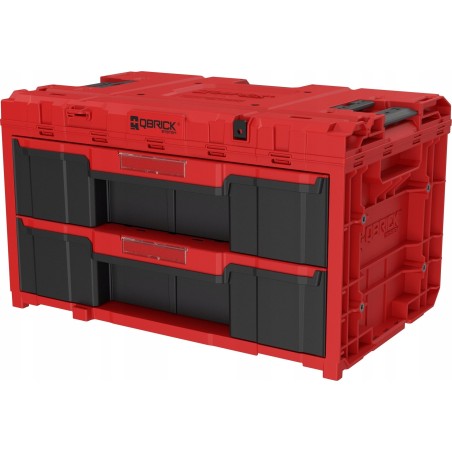 Qbrick Werkzeugkasten QBRICK ONE DRAWER 2 TOOLBOX 2.0 RED