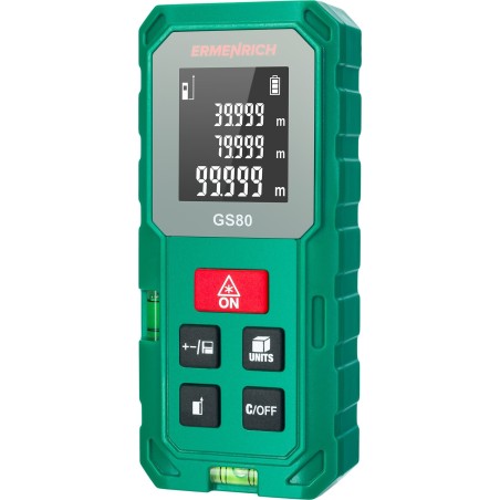 Ermenrich Laser-Entfernungsmesser Ermenrich Laser-Entfernungsmesser Reel GS80