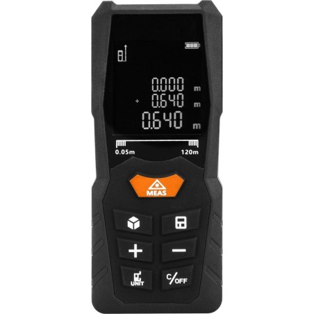 Laser-Entfernungsmesser, Reichweite 80 m, Schutzart IP54