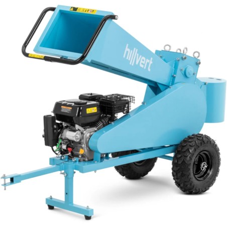 Benzinbetriebener Häcksler für Strauchzweige mit einem Durchmesser von 7 cm, 7 PS Benzinbetriebener Häcksler für Strauchzweige mit einem Durchmesser von 7 cm, 7 PS