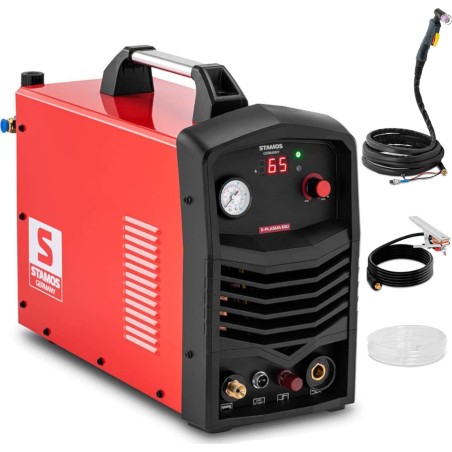 Stamos Germany IGBT-HF-Plasmaschneidgerät, 100 % Einschaltdauer, 65 A, 400 V IGBT-HF-Plasmaschneidgerät, 100 % Einschaltdauer, 65 A, 400 V