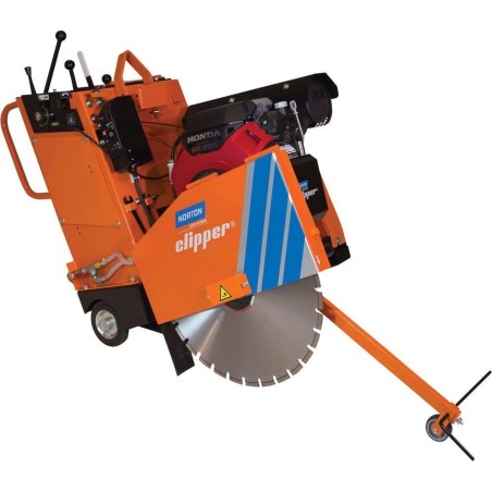 Norton Clipper NORTON CLIPPER CSB1 P21 KETTENSÄGE, BENZINBETRIEBENE FAHRBARE STRASSEN-TRENNSÄGE FÜR BETON UND ASPHALT, BAUMAUSRÜSTUNG, 600 mm, 20 PS