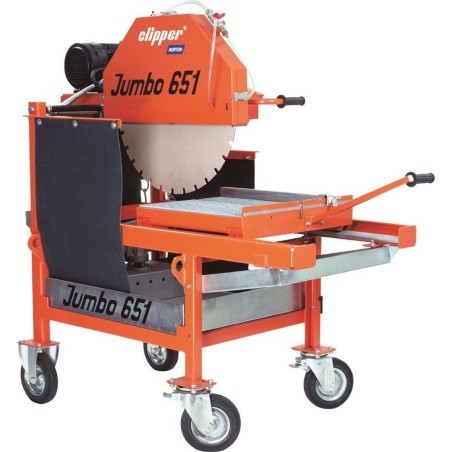 Norton Clipper NORTON CLIPPER JUMBO 651 1.30.3 Säge, Kettensäge, Trennsäge, Tischsäge für Mauerwerk, Tischsäge für Stein, Hohlziegel und Blöcke B