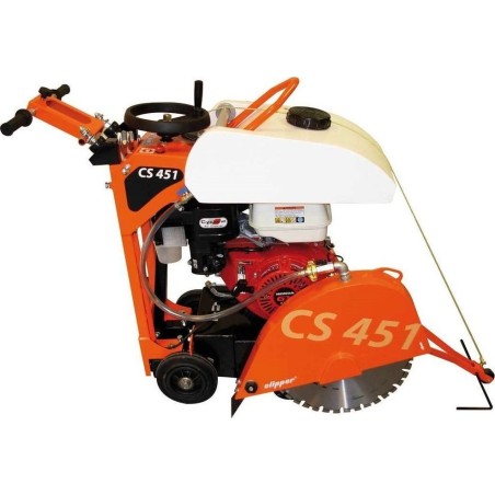 Norton Clipper NORTON CLIPPER CS451 D7 KETTENSÄGE, BENZINBETRIEBENE FAHRBARE STRASSEN-SCHNEIDMASCHINE FÜR BETON UND ASPHALT, BAUGEBRÄUCH, 450 mm, 7 PS