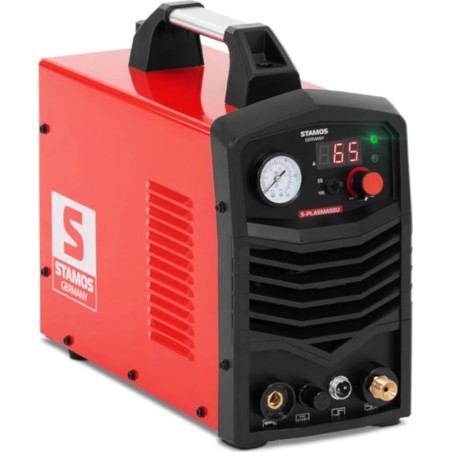 Stamos Germany IGBT-Plasmaschneidmaschine, 100 % Einschaltdauer, HF-Zündung, 230 V, 50 A IGBT-Plasmaschneidmaschine, 100 % Einschaltdauer, HF-Zündung, 230 V, 50 A